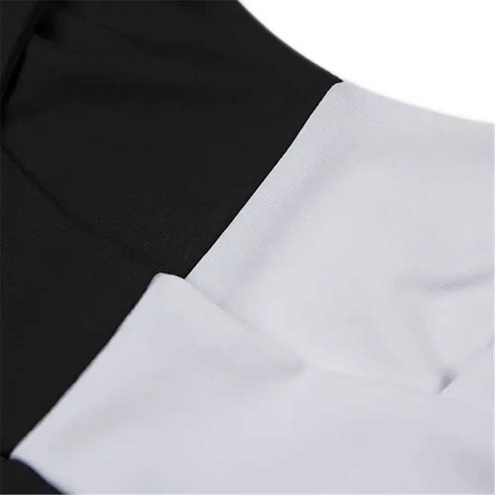 Women Sportswear Tracksuit Woman Fitness Gym Set Yoga Suit Female Costume Sport Top+Leggings Running Workout Clothes Black White 10