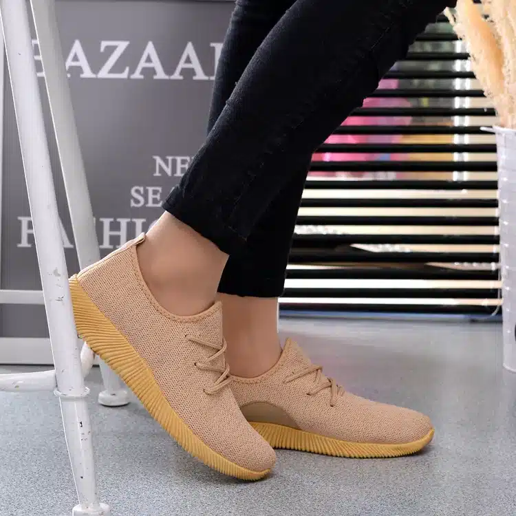 SWYIVY Women Sneakers Light Weight 2018 41 Woman Casual Shoes Slip On Lazy Shoes Comfortable Candy Color Breathable Net Shoe 32