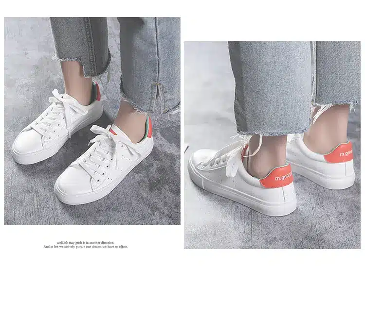 M.GENERAL Women Casual Shoes 2018 Summer New Female Leather Shoes Mixed Color Fashion Sneakers Zapatillas Deportivas Mujer 35-40 21