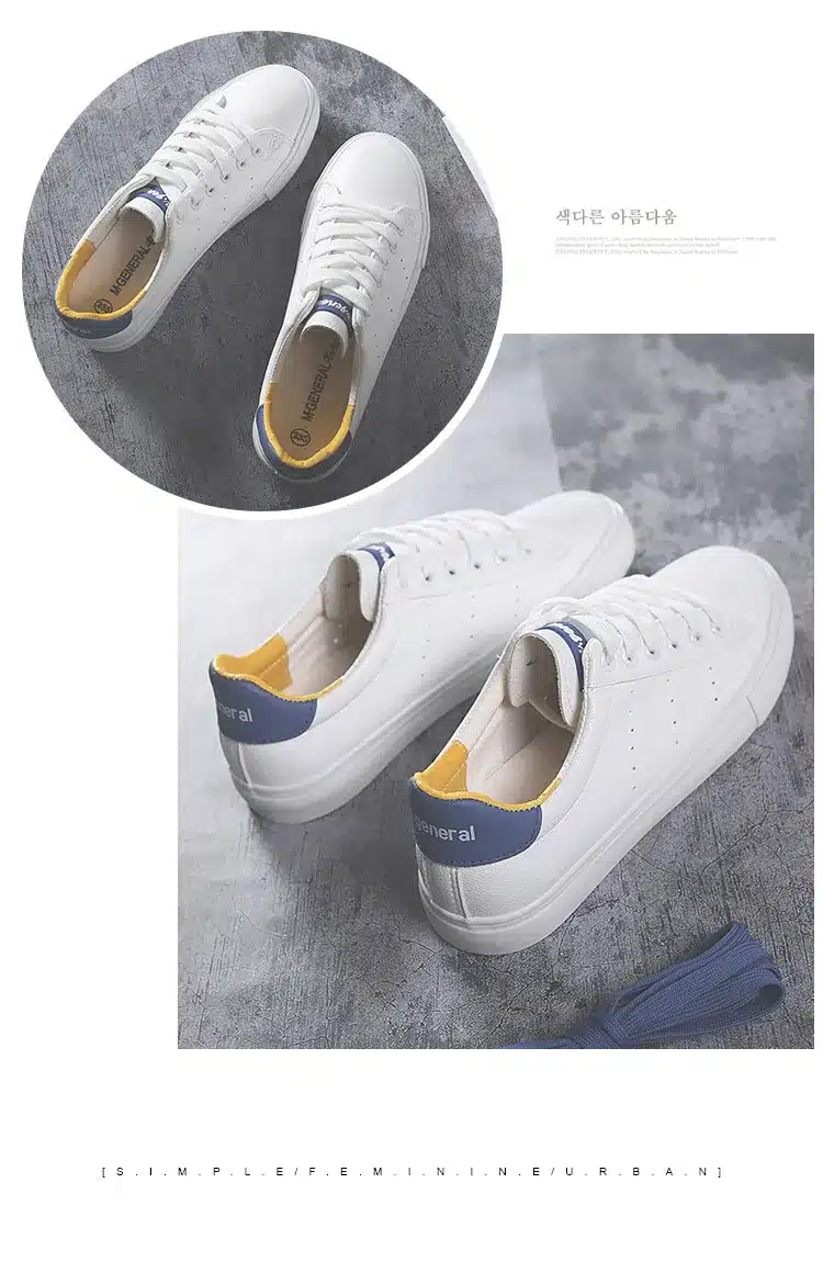 M.GENERAL Women Casual Shoes 2018 Summer New Female Leather Shoes Mixed Color Fashion Sneakers Zapatillas Deportivas Mujer 35-40 25