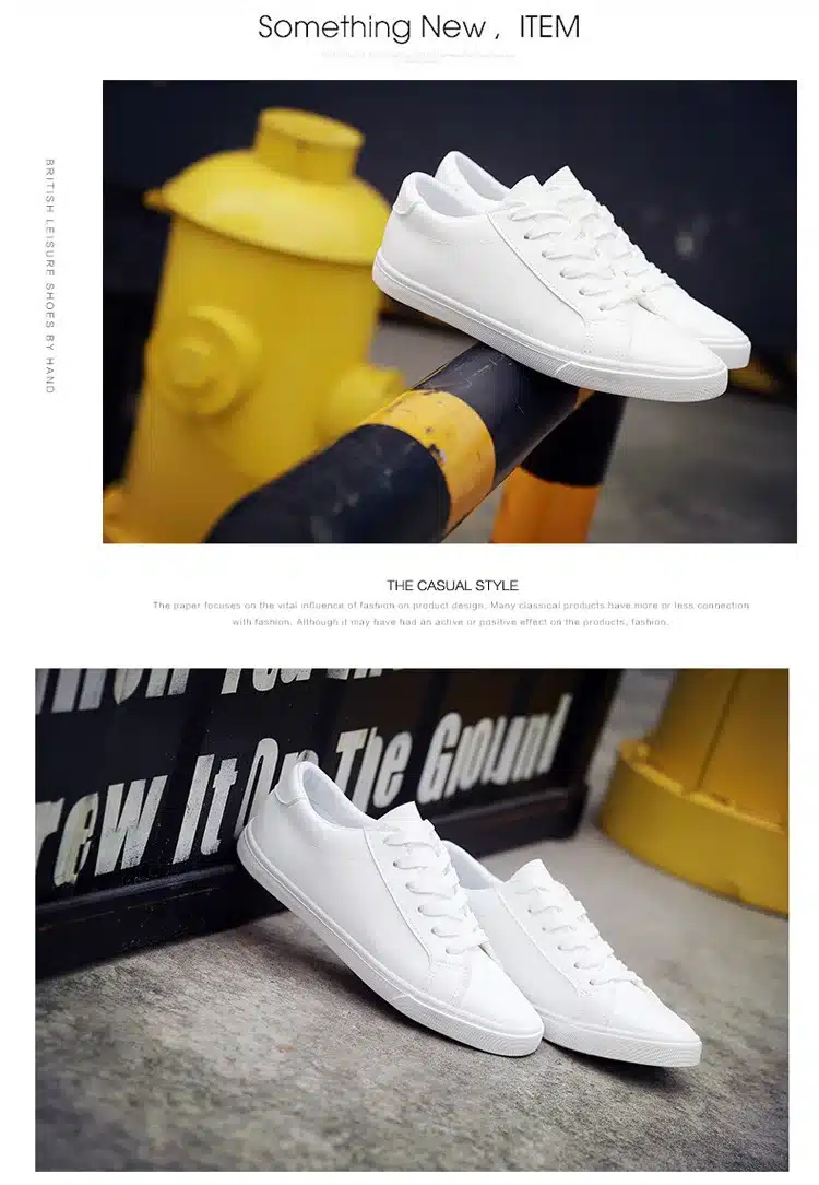 2018 new spring tenis feminino lace-up white shoes woman PU Leather solid color female shoes casual women shoes sneakers 15