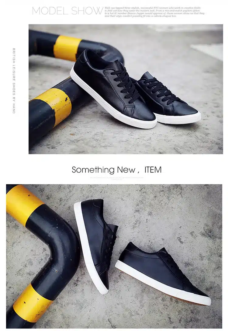 2018 new spring tenis feminino lace-up white shoes woman PU Leather solid color female shoes casual women shoes sneakers 17