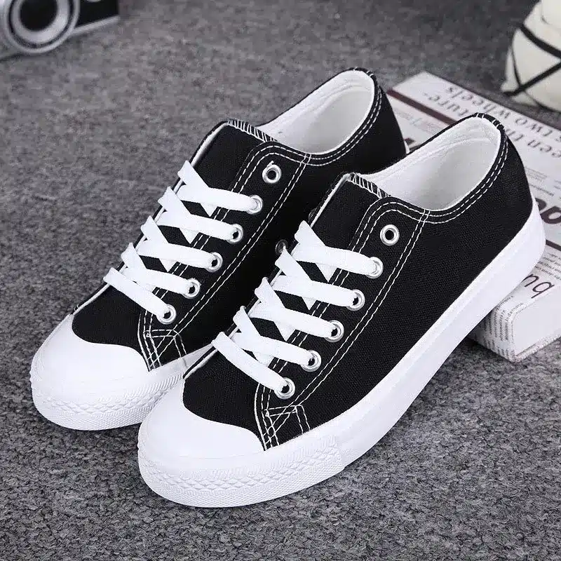 Women shoes 2018 new white canvas shoes female spring and summer white casual shoes woman students women sneakers 19