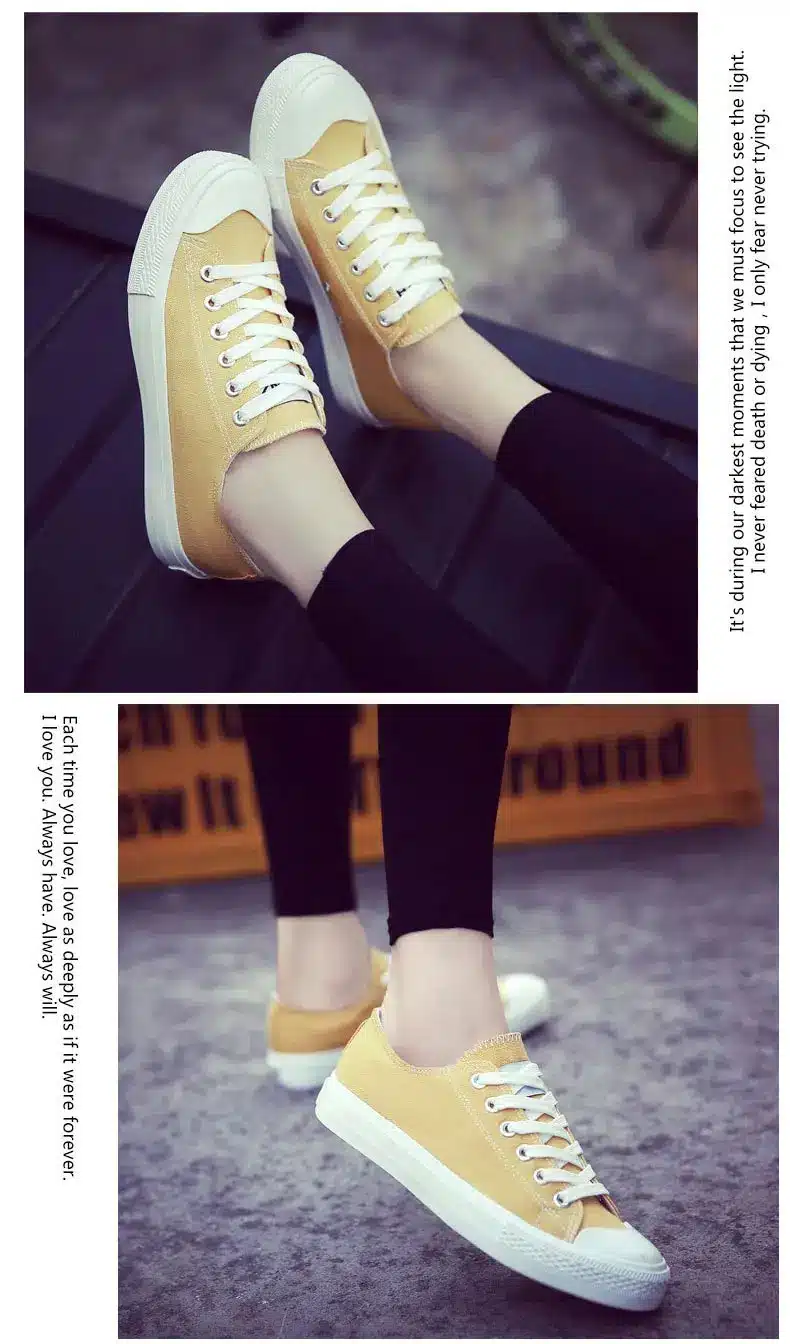 Women shoes 2018 new white canvas shoes female spring and summer white casual shoes woman students women sneakers 21