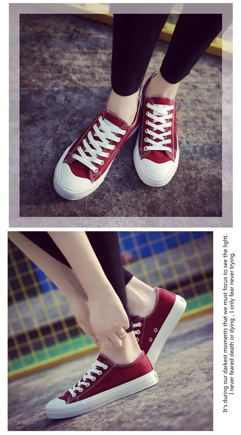 Women shoes 2018 new white canvas shoes female spring and summer white casual shoes woman students women sneakers 26