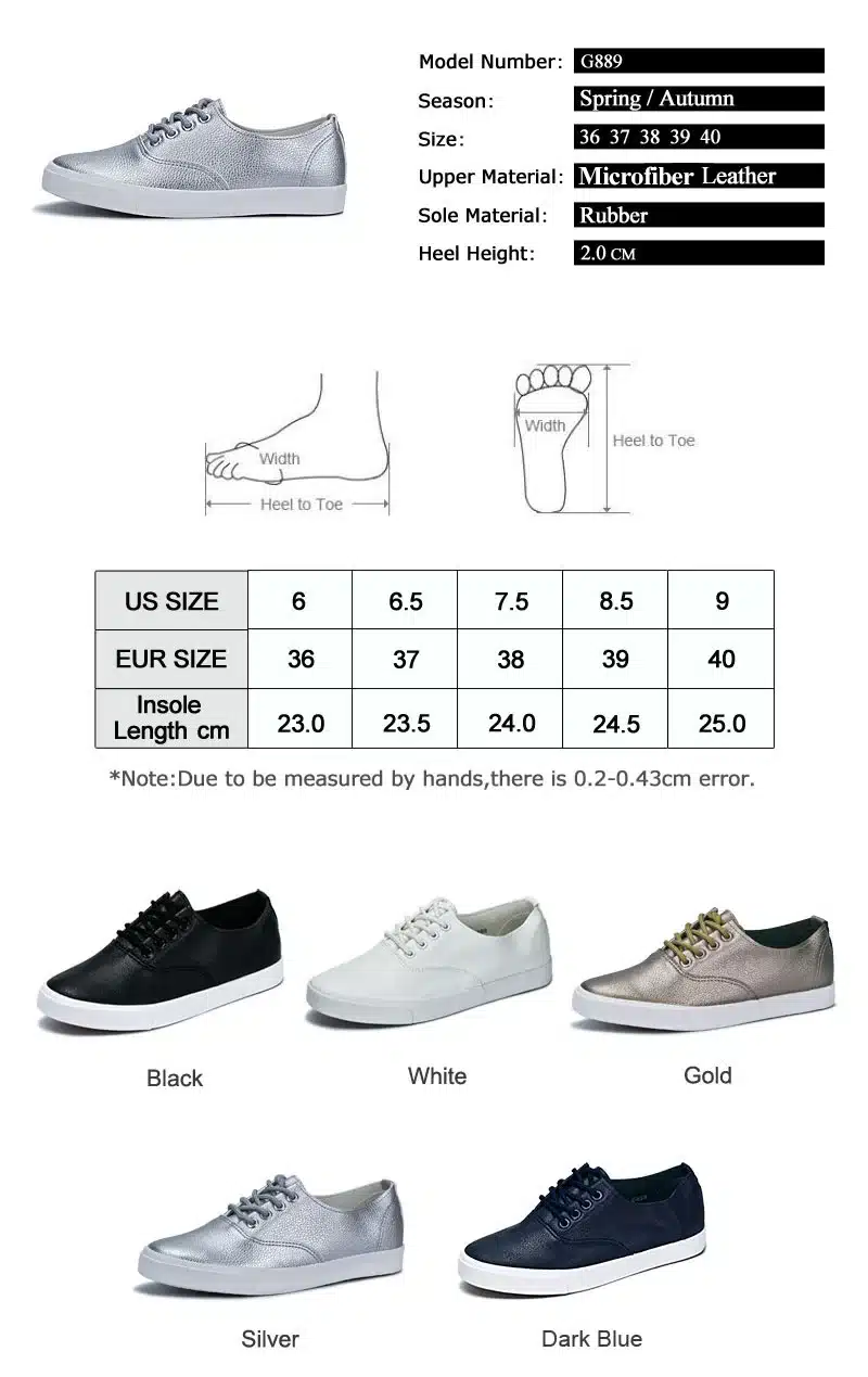 GOGC 2018 Flat Shoes Women Breathable Women Sneakers Footwear High Quality Silver Black White Women Flats Casual Shoes Slipony 14