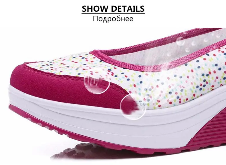 Casual shoes woman 2018 hot printing breathable mesh platform shoes women sneakers tenis feminino print women shoes 16