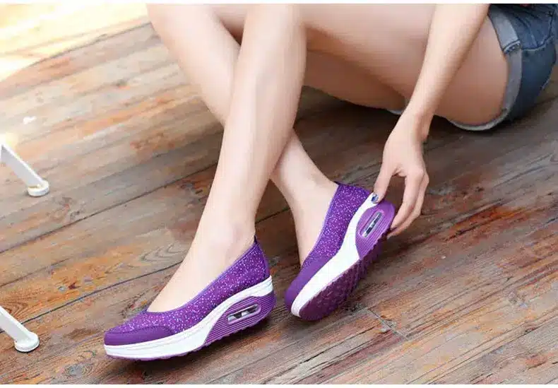 Casual shoes woman 2018 hot printing breathable mesh platform shoes women sneakers tenis feminino print women shoes 23