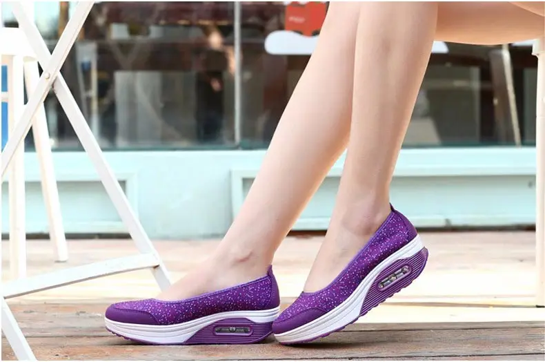 Casual shoes woman 2018 hot printing breathable mesh platform shoes women sneakers tenis feminino print women shoes 24