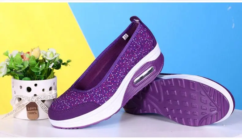 Casual shoes woman 2018 hot printing breathable mesh platform shoes women sneakers tenis feminino print women shoes 27