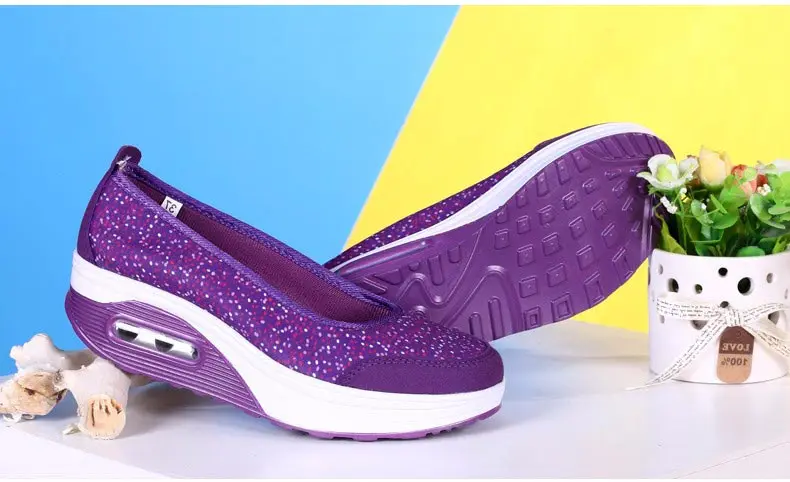 Casual shoes woman 2018 hot printing breathable mesh platform shoes women sneakers tenis feminino print women shoes 28