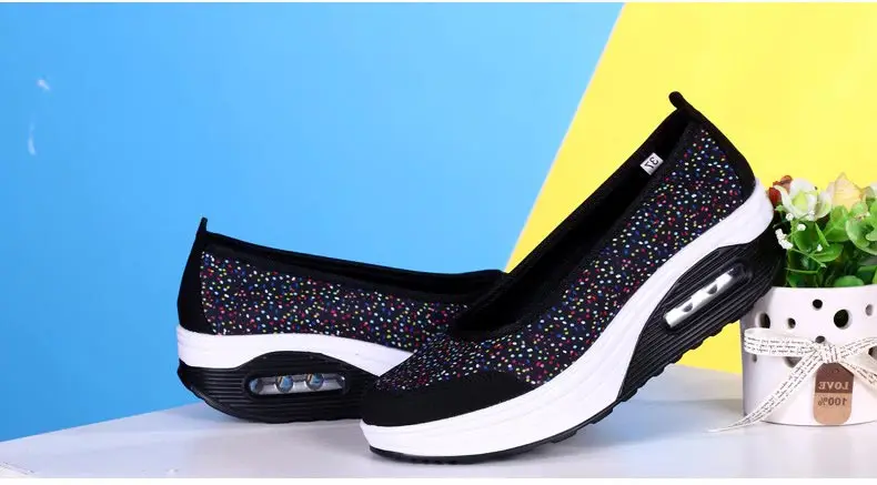 Casual shoes woman 2018 hot printing breathable mesh platform shoes women sneakers tenis feminino print women shoes 29