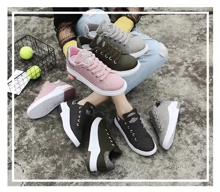 Fujin Brand 2018 Spring Women New sneakers Autumn Soft Comfortable Casual Shoes Fashion Lady Flats Female shoes for student 18