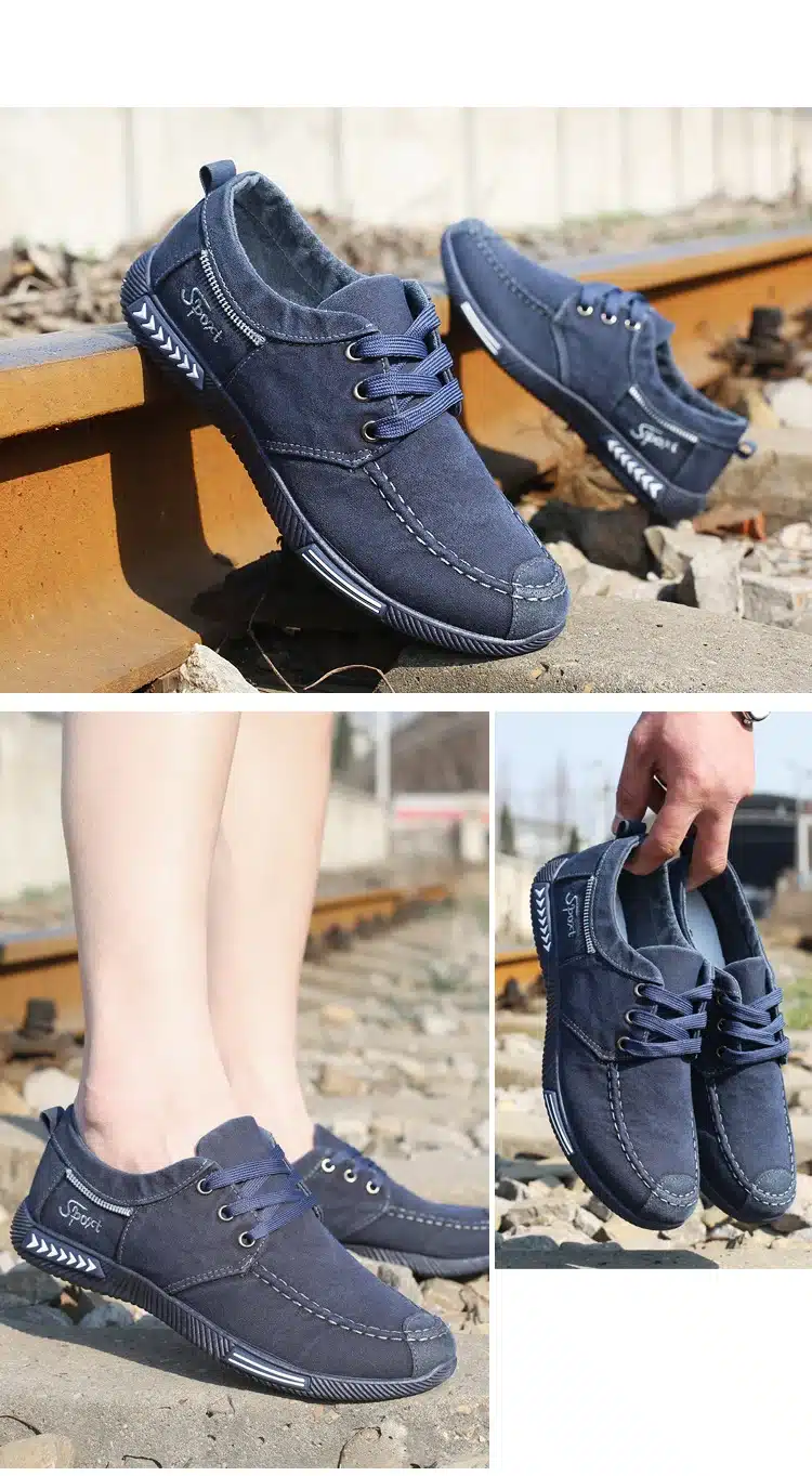 ZERO MORE Canvas Men Shoes Denim Lace Up Men Casual Shoes New 2018 Plimsolls Breathable Male Footwear Spring Sneakers RME-252 14