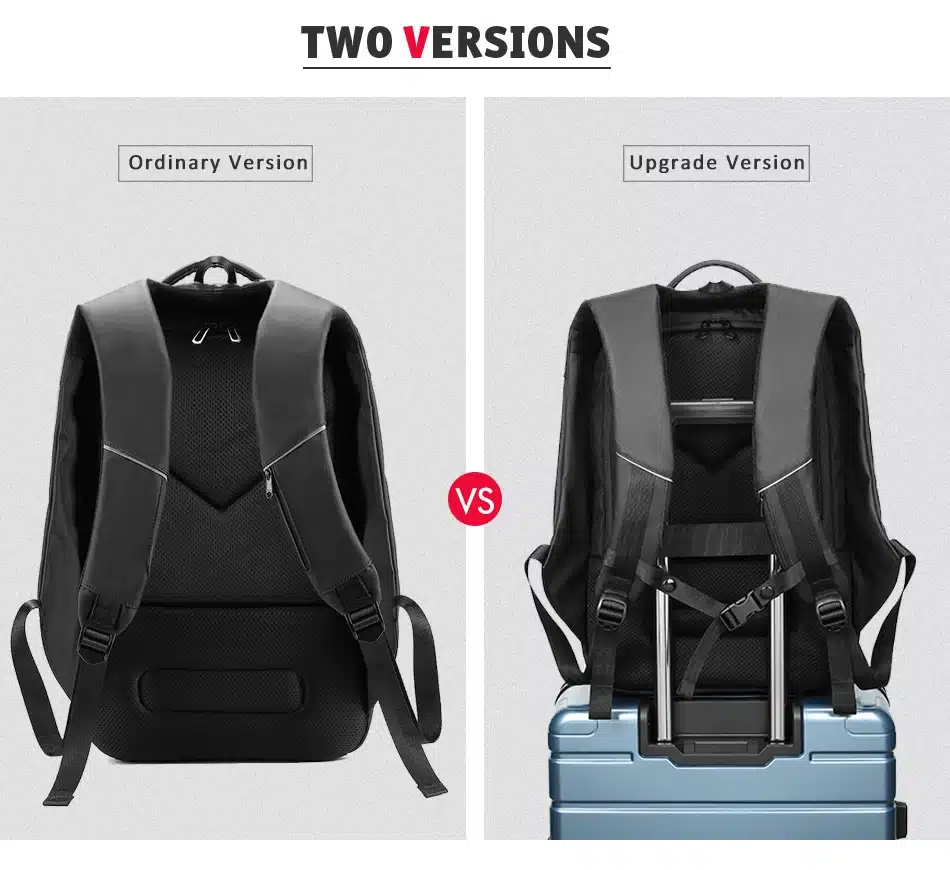 NIGEER 17 inch Laptop Backpack For Men Water Repellent Functional Rucksack with USB Charging Port Travel Backpacks Male n1755 26