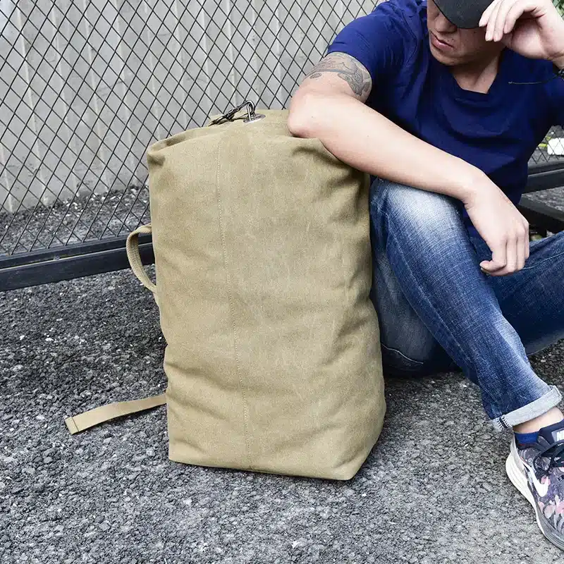 2018 Large Capacity Rucksack Man Travel Bag Mountaineering Backpack Male Luggage Boys Canvas Bucket Shoulder Bags Men Backpacks 23