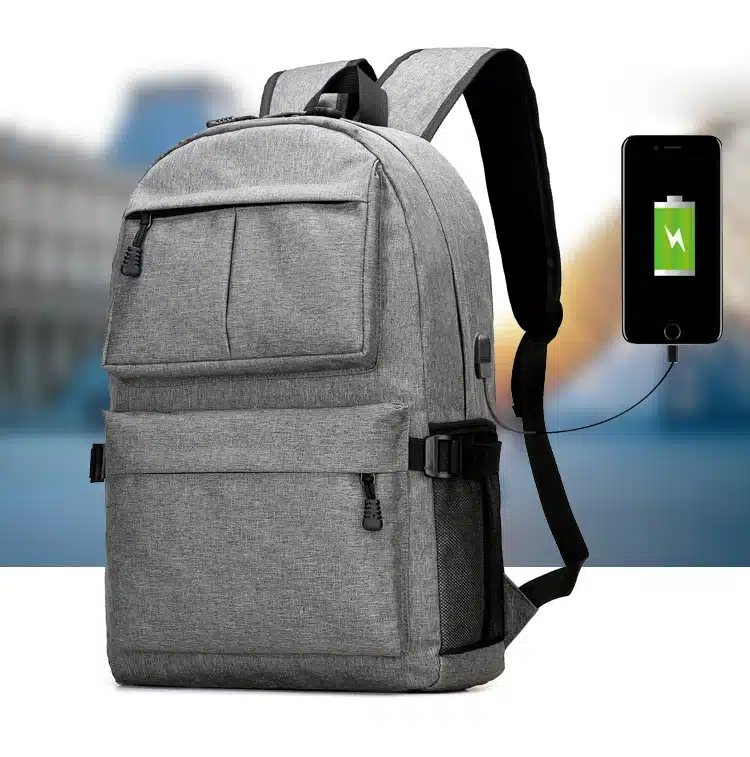 AHRI USB Unisex Design Backpack Book Bags for School Backpack Casual Rucksack Daypack Oxford Canvas Laptop Fashion Man Backpacks 7