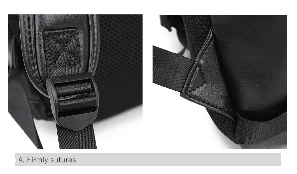 2017 VORMOR Brand waterproof 15.6 inch laptop backpack men leather backpacks for teenager Men Casual Daypacks mochila male 17