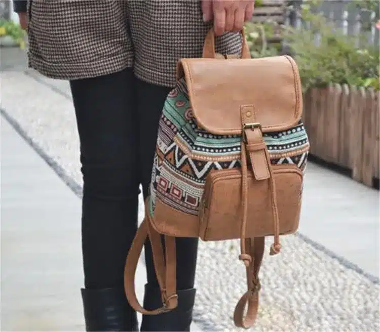 2017 New Women Printing Backpack Canvas School Bags For Teenagers Shoulder Bag Travel Bagpack Rucksack Bolsas Mochilas Femininas 16