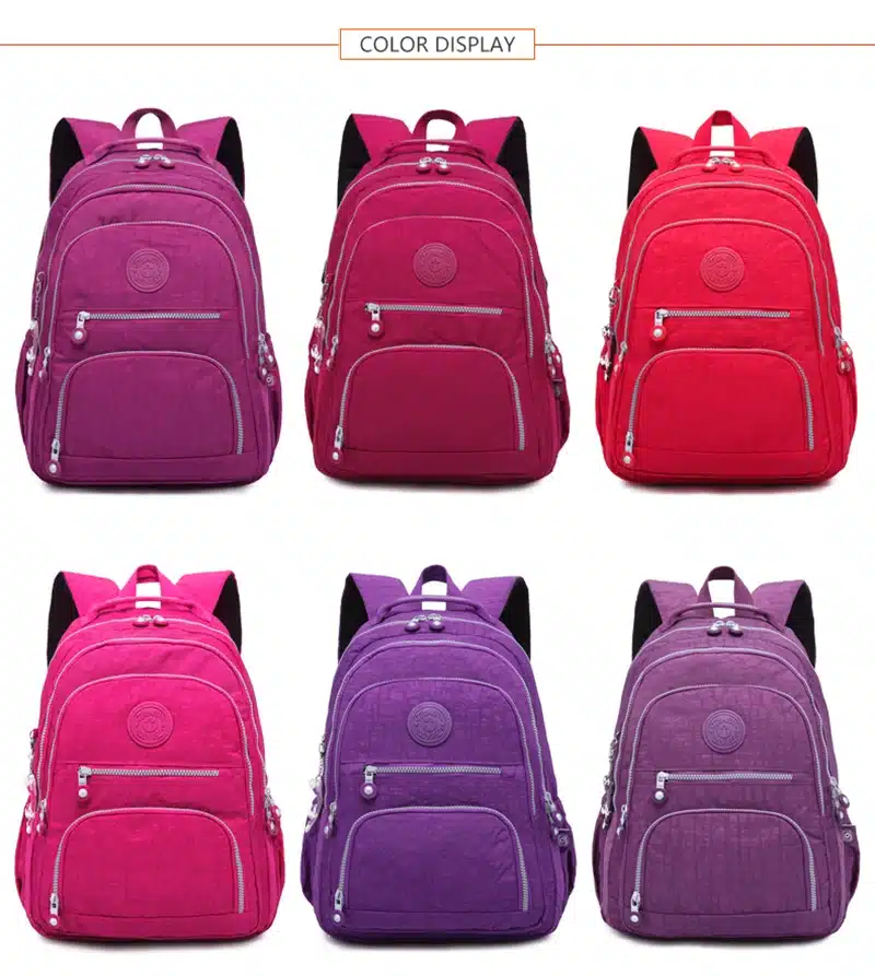 TEGAOTE School Backpack for Teenage Girl Mochila Feminina Women Backpacks Nylon Waterproof Casual Laptop Bagpack Female Sac A Do 11
