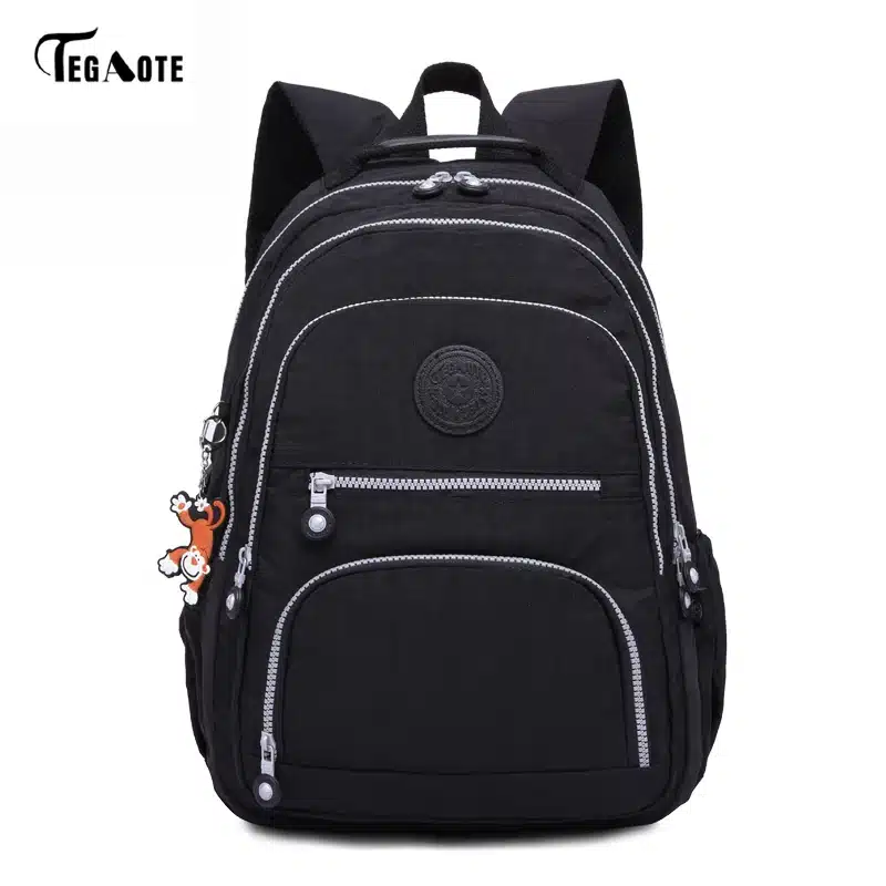 TEGAOTE School Backpack for Teenage Girl Mochila Feminina Women Backpacks Nylon Waterproof Casual Laptop Bagpack Female Sac A Do 18