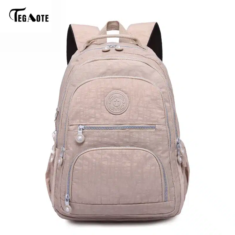 TEGAOTE School Backpack for Teenage Girl Mochila Feminina Women Backpacks Nylon Waterproof Casual Laptop Bagpack Female Sac A Do 21