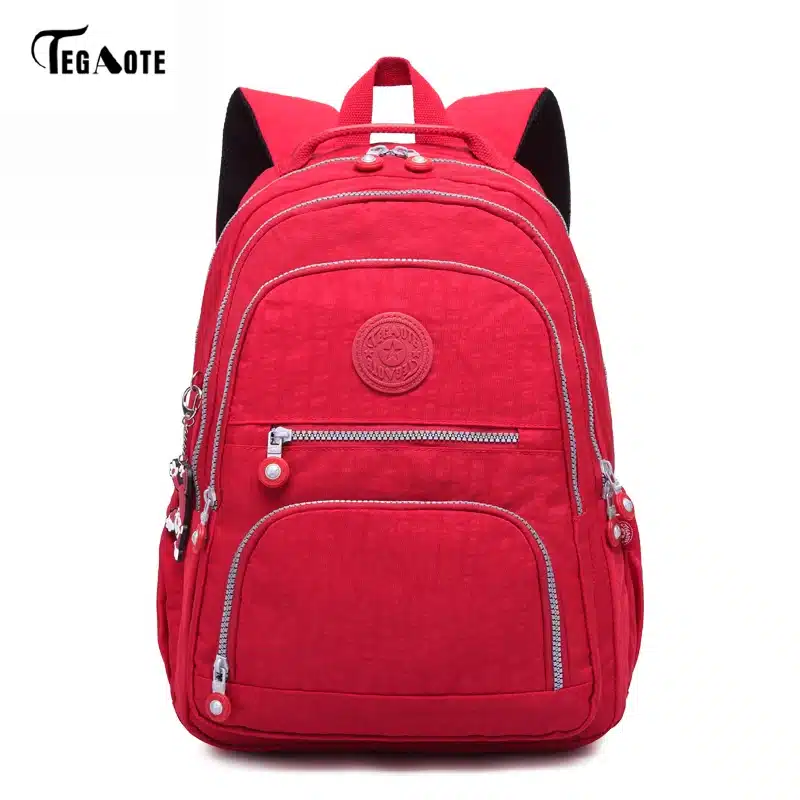 TEGAOTE School Backpack for Teenage Girl Mochila Feminina Women Backpacks Nylon Waterproof Casual Laptop Bagpack Female Sac A Do 24