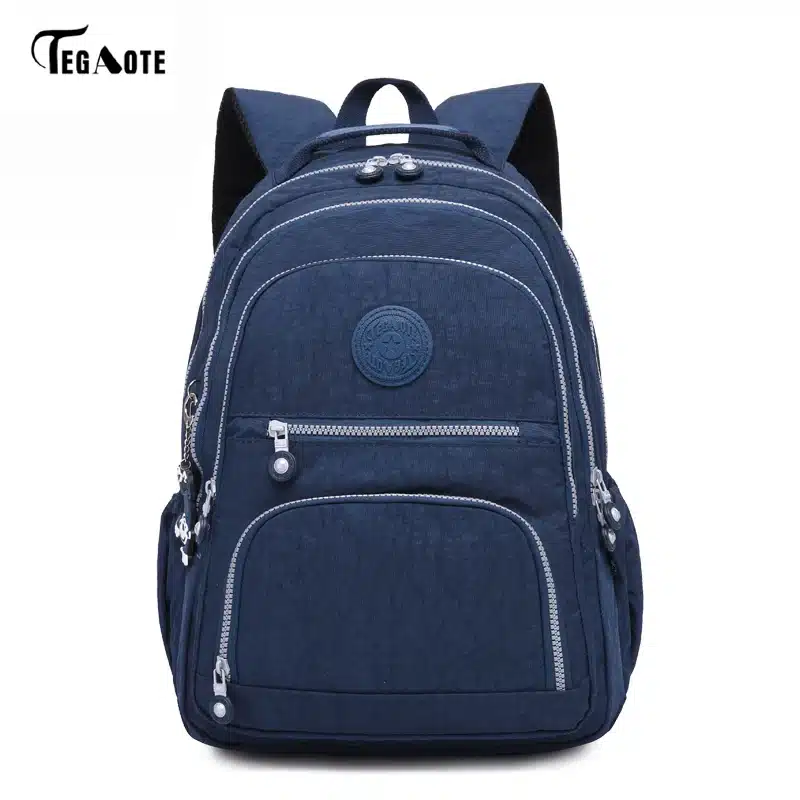 TEGAOTE School Backpack for Teenage Girl Mochila Feminina Women Backpacks Nylon Waterproof Casual Laptop Bagpack Female Sac A Do 28