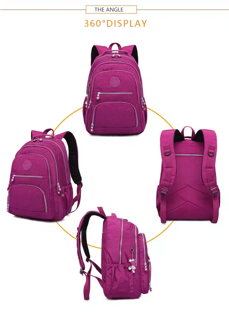 TEGAOTE School Backpack for Teenage Girl Mochila Feminina Women Backpacks Nylon Waterproof Casual Laptop Bagpack Female Sac A Do 33