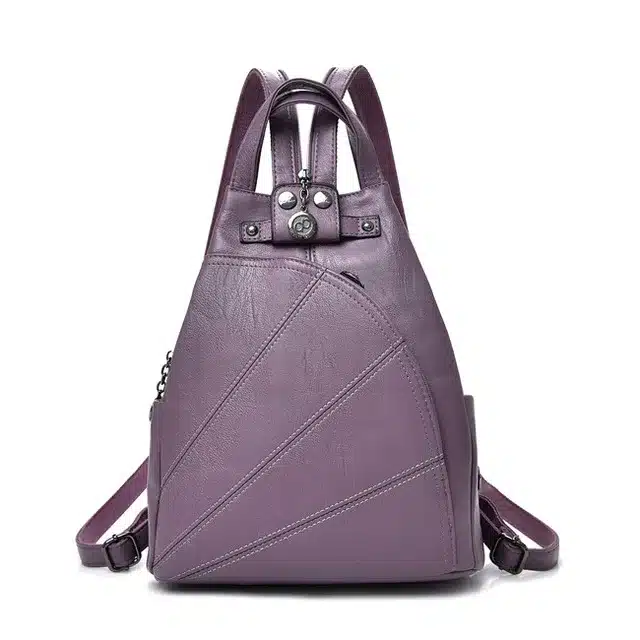 Fashion Leisure Women Backpacks Women's PU Leather Backpacks Female school Shoulder bags for teenage girls Travel Back pack 7