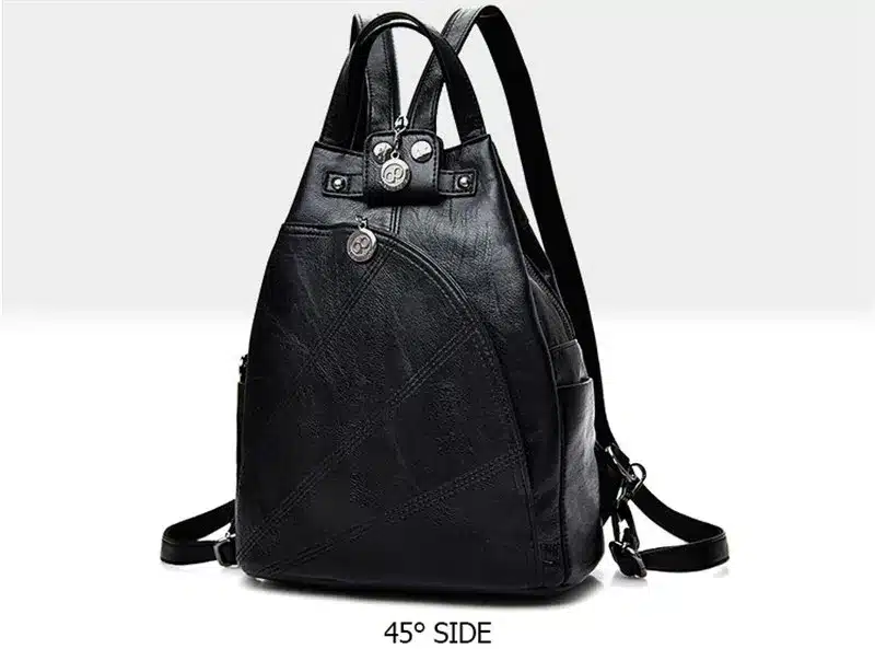 Fashion Leisure Women Backpacks Women's PU Leather Backpacks Female school Shoulder bags for teenage girls Travel Back pack 14