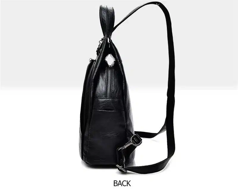 Fashion Leisure Women Backpacks Women's PU Leather Backpacks Female school Shoulder bags for teenage girls Travel Back pack 15