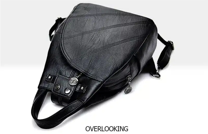 Fashion Leisure Women Backpacks Women's PU Leather Backpacks Female school Shoulder bags for teenage girls Travel Back pack 17