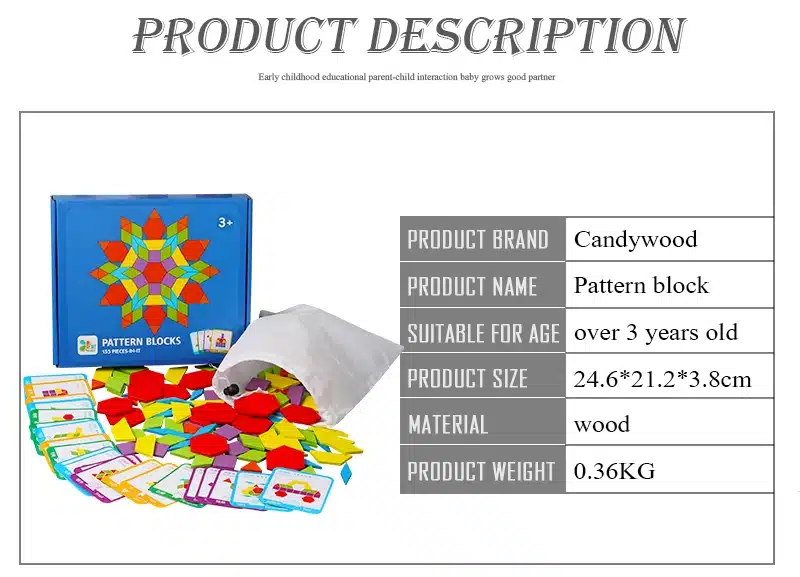 155 PCS Creative Puzzle Games Educational Toys For Children Jigsaw Puzzle Learning Kids Developing Wooden Toys For Boys Girls 5