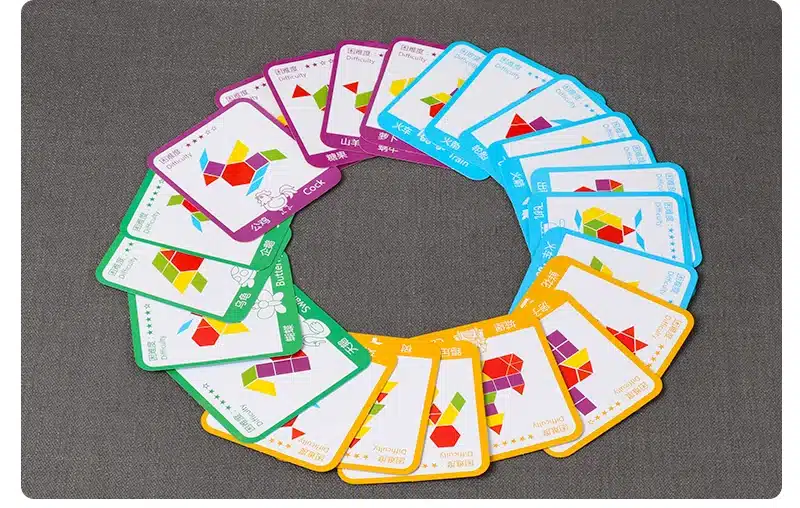155 PCS Creative Puzzle Games Educational Toys For Children Jigsaw Puzzle Learning Kids Developing Wooden Toys For Boys Girls 8