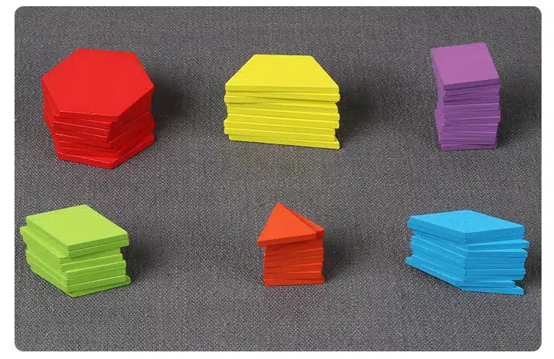155 PCS Creative Puzzle Games Educational Toys For Children Jigsaw Puzzle Learning Kids Developing Wooden Toys For Boys Girls 9