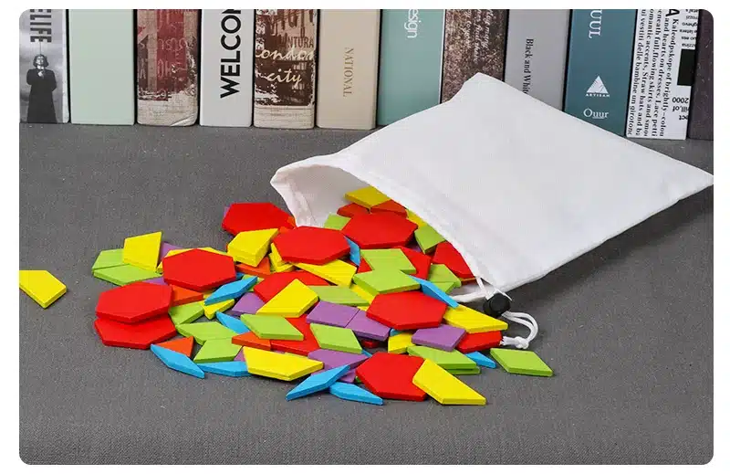 155 PCS Creative Puzzle Games Educational Toys For Children Jigsaw Puzzle Learning Kids Developing Wooden Toys For Boys Girls 10