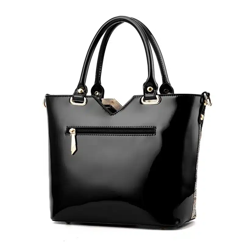 Luxury Sequin Embroidery Women Bag Patent Leather Handbag Diamond Shoulder Messenger Bags Famous Brand Designer 2018 Freya Safi 12