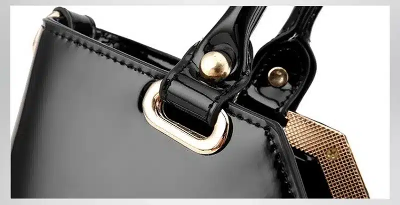 Luxury Sequin Embroidery Women Bag Patent Leather Handbag Diamond Shoulder Messenger Bags Famous Brand Designer 2018 Freya Safi 22