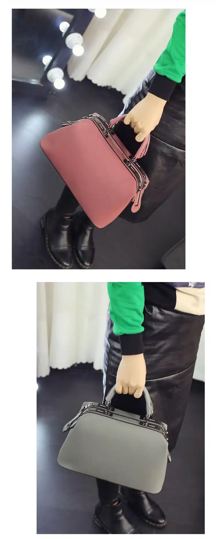 2018 Women Fashion casual Boston handbags women evening clutch messenger bag ladies party famous brand shoulder crossbody bags 19