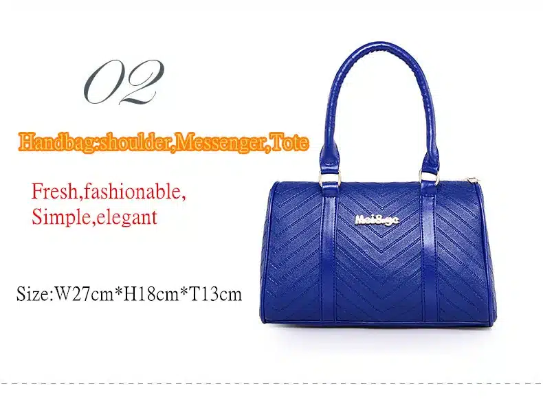 NEW Brand Luxury Lady Handbag 6 Pcs/set Composite Bags Set Women Shoulder Crossbody Bag Female Purse Clutch Wallet 15