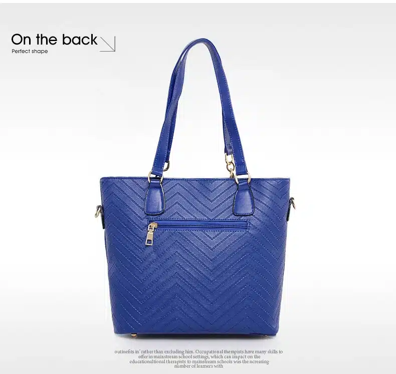 NEW Brand Luxury Lady Handbag 6 Pcs/set Composite Bags Set Women Shoulder Crossbody Bag Female Purse Clutch Wallet 28