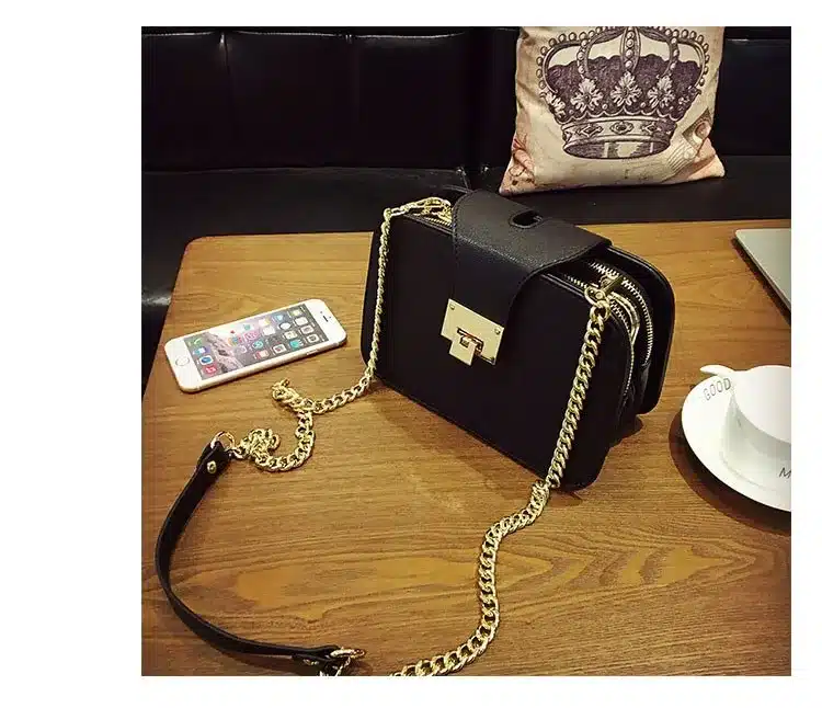 2018 Spring New Fashion Women Shoulder Bag Chain Strap Flap Designer Handbags Clutch Bag Ladies Messenger Bags With Metal Buckle 13