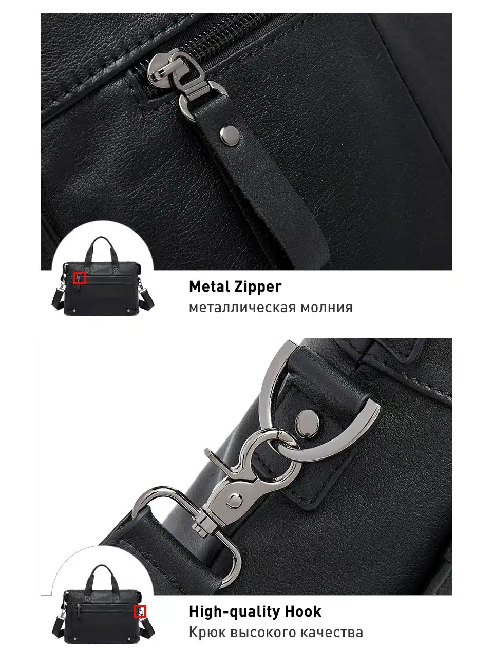 WESTAL Messenger Bag men's genuine leather men shoulder bag Casual Male briefcases laptop Crossbody bags for men handbags 9103 22