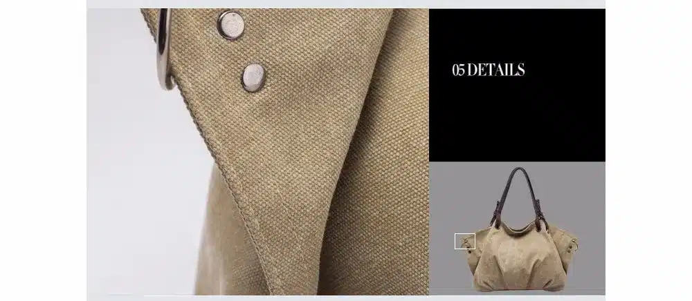 Women Fashion Canvas Handbags Retro Large Capacity Female Shoulder Bags Stylish Casual Crossbody Bags Classic Solid Totes TTOU 30