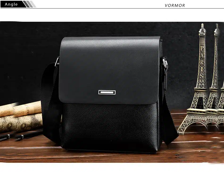 VORMOR 2017 Promotion Designers Brand Men's Messenger Bags PU Leather Vintage Men Shoulder Bag Man Crossbody bag 15