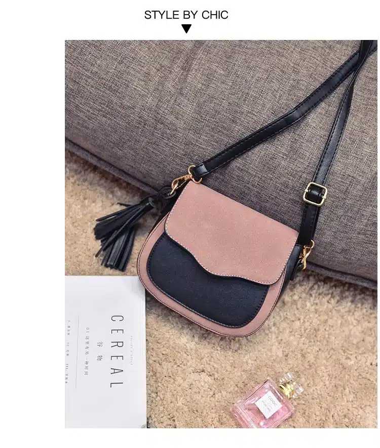 Free shipping, 2018 new trend women handbags, retro simple flap, fashion shoulder bag, tassel ornaments woman messenger bag. 31