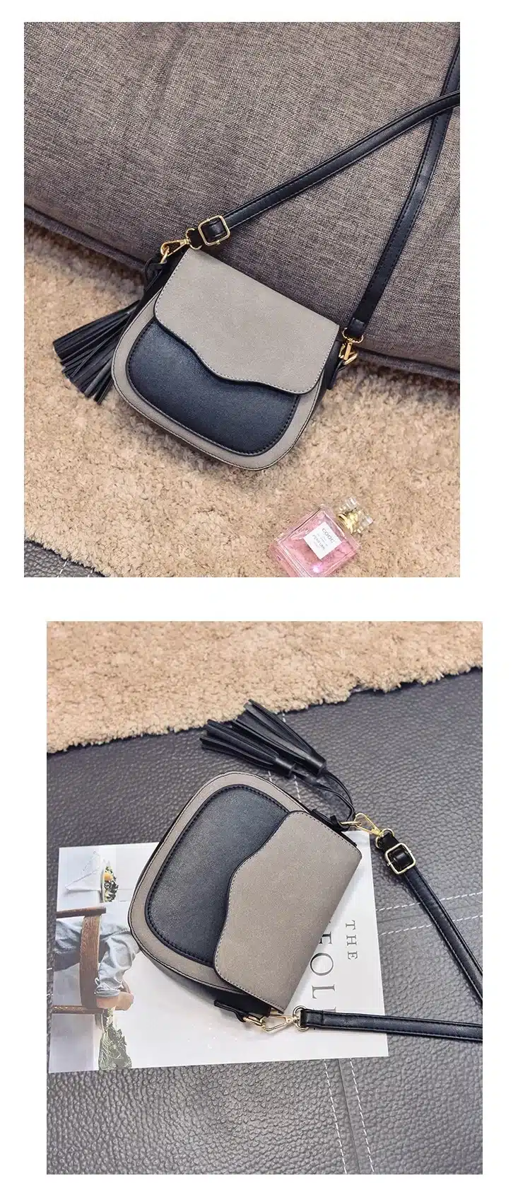 Free shipping, 2018 new trend women handbags, retro simple flap, fashion shoulder bag, tassel ornaments woman messenger bag. 32