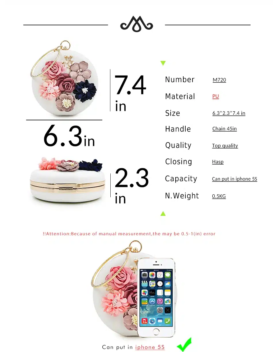 Milisente 2018 New Women Evening Clutches Bags Ladies Flower Wedding Bag Day Clutch Purse Female Party Bag 10