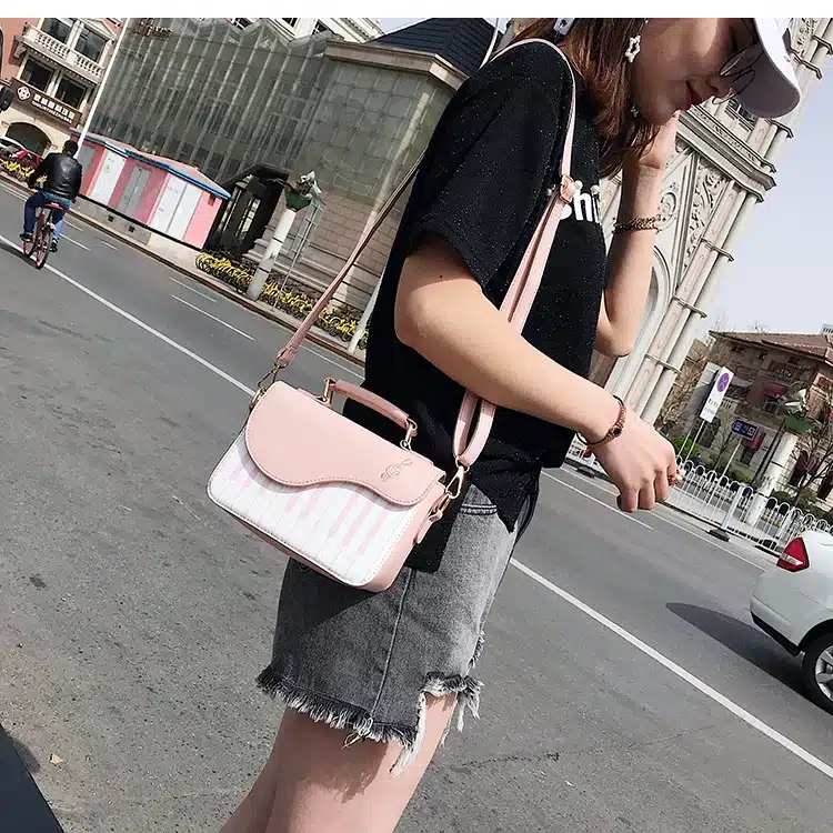 Cute Piano Pattern Fashion Pu Leather Casual Ladies Handbag Shoulder Bag Crossbody Messenger Bag Pouch Totes Women's Flap 8